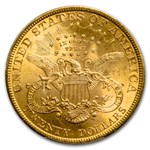 1897 $20 Liberty Gold Double Eagle MS-63 PCGS (CAC)