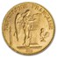 1897-A France Gold 20 Franc Lucky Angel BU