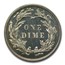 1897 Barber Dime PR-67 Cameo PCGS CAC
