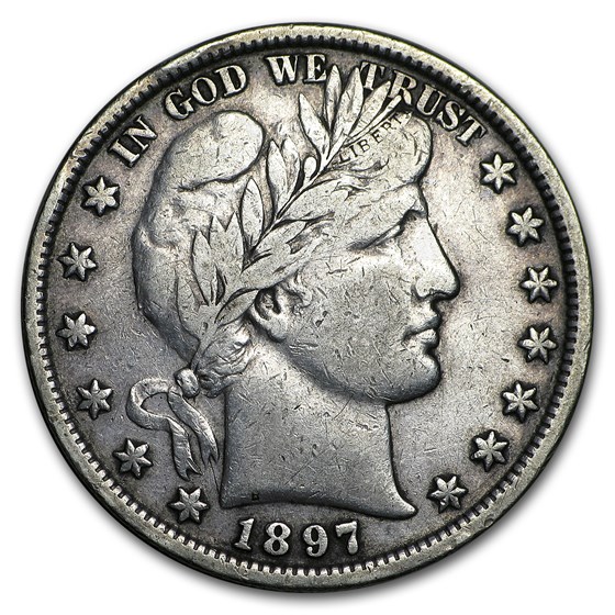 1897 Barber Half Dollar VF 1897 Barber Half Dollar VF