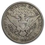 1897 Barber Half Dollar VG