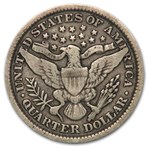 1897 Barber Quarter Fine