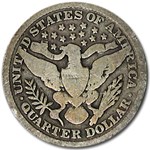 1897 Barber Quarter Good/VG