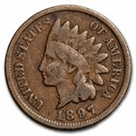 1897 Indian Head Cent Good (1 in Neck)