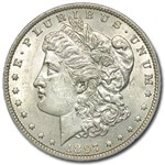 1897 Morgan Dollar BU (VAM-6A, Pitted Rev, Top-100)