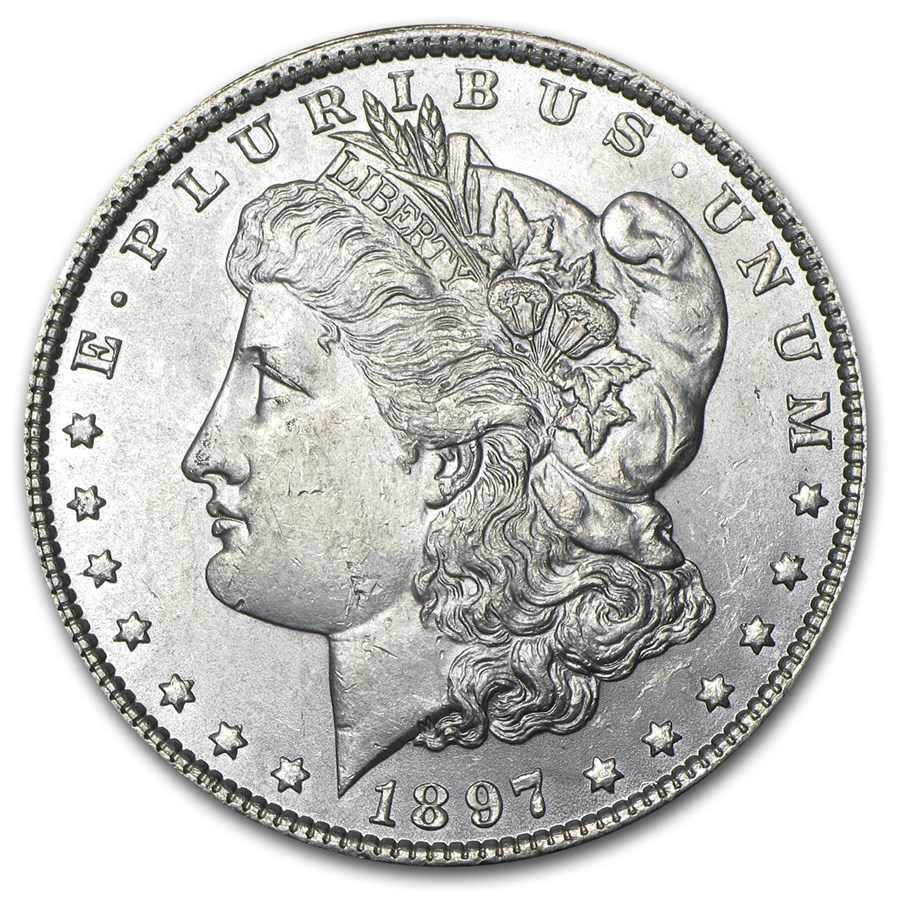 1897 Morgan Dollar BU