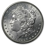 1897 Morgan Dollar MS-62 PCGS