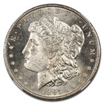 1897 Morgan Dollar MS-63 NGC (PL)