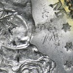 1897 Morgan Dollar MS-64 NGC (Obv Struck Thru Mint Error)