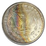 1897 Morgan Dollar MS-64 PCGS (Beautiful Toning)