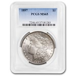 1897 Morgan Dollar MS-65 PCGS