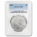 1897 Morgan Dollar MS-66 PCGS