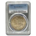 1897 Morgan Dollar MS-66+ PCGS