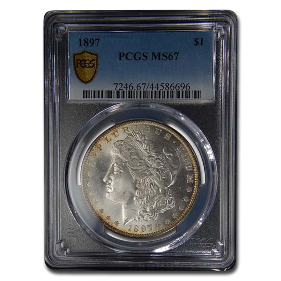 1897 Morgan Dollar MS-67 PCGS 1897 Morgan Dollar MS-67 PCGS