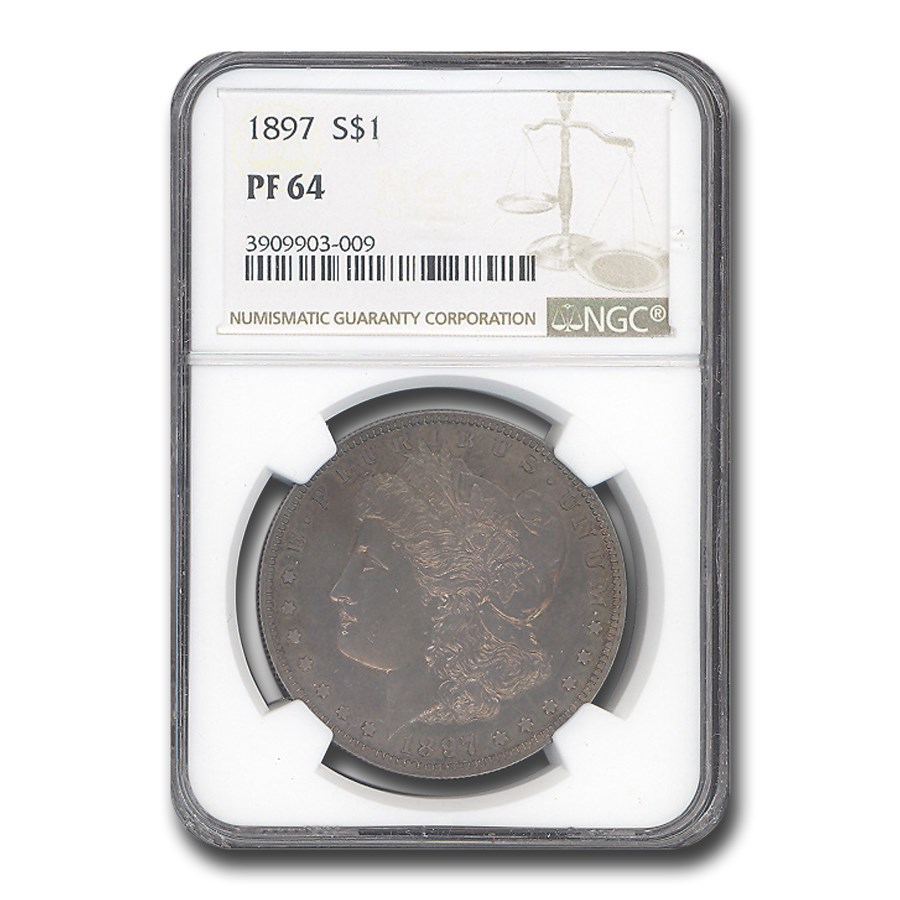 1897 Morgan Dollar PF-64 NGC