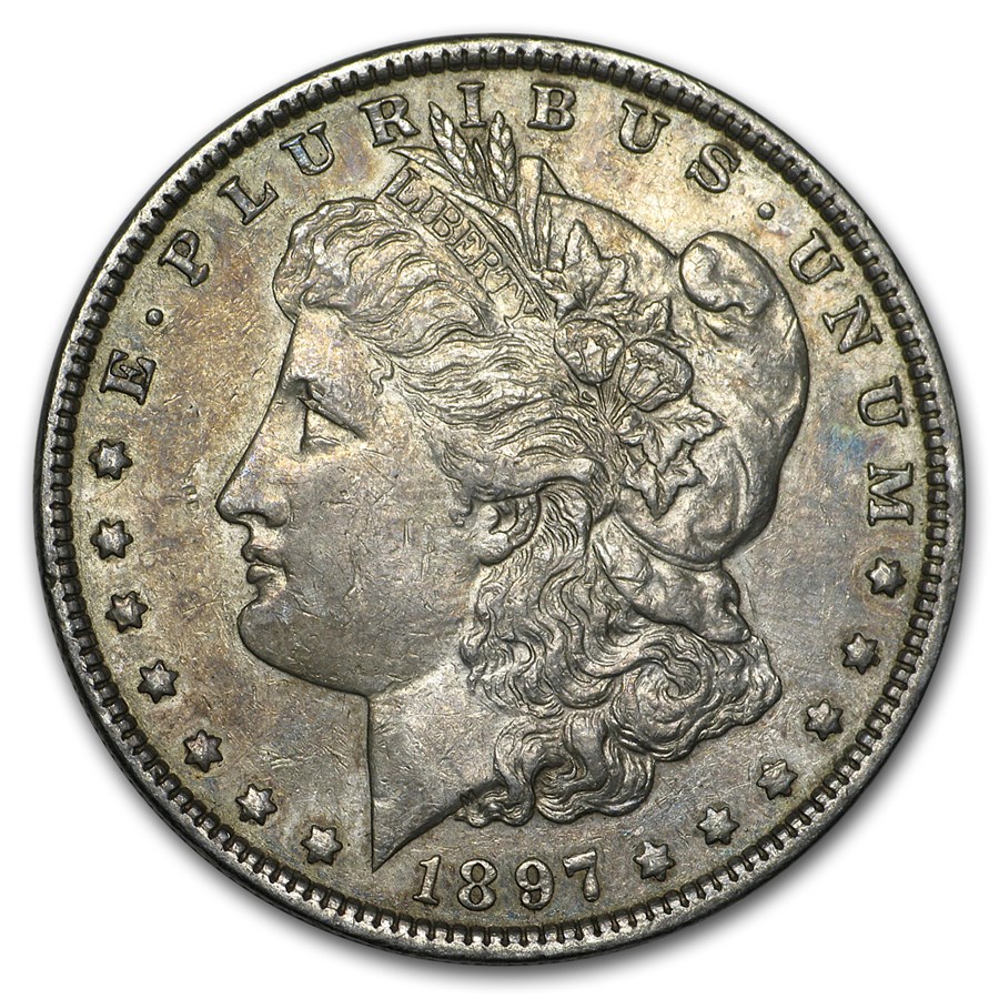1897 Morgan Dollar XF