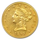 1897-O $10 Liberty Gold Eagle AU