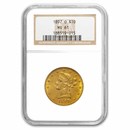 1897-O $10 Liberty Gold Eagle MS-61 NGC