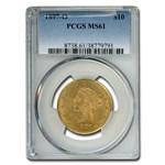 1897-O $10 Liberty Gold Eagle MS-61 PCGS