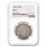 1897-O Barber Half Dollar AG-3 NGC