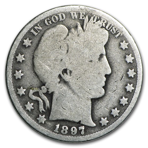 1897-O Barber Half Dollar AG