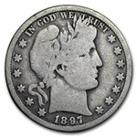 1897-O Barber Half Dollar Good