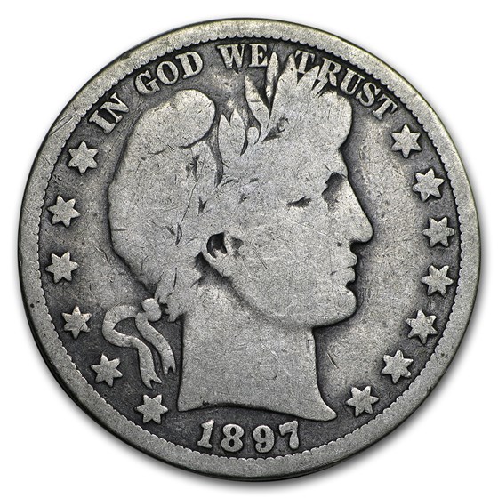 1897-O Barber Half Dollar Good 1897-O Barber Half Dollar Good