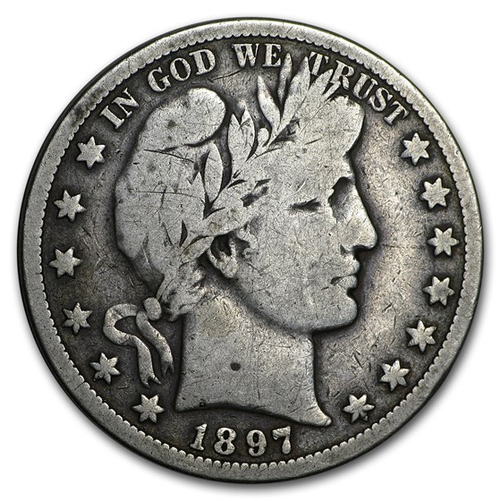 1897-O Barber Half Dollar VG