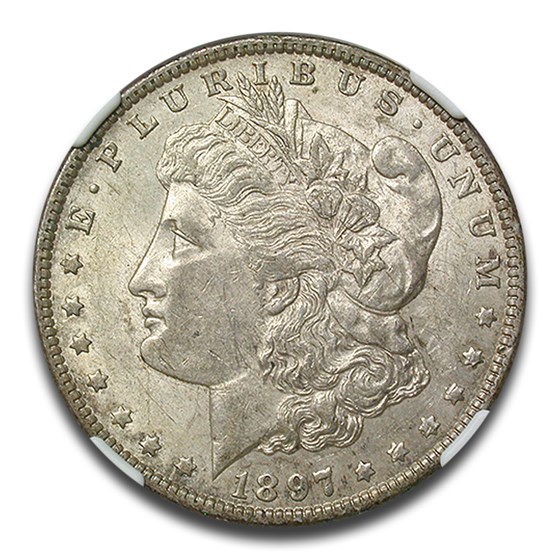 1897-O Morgan Dollar AU-50 NGC