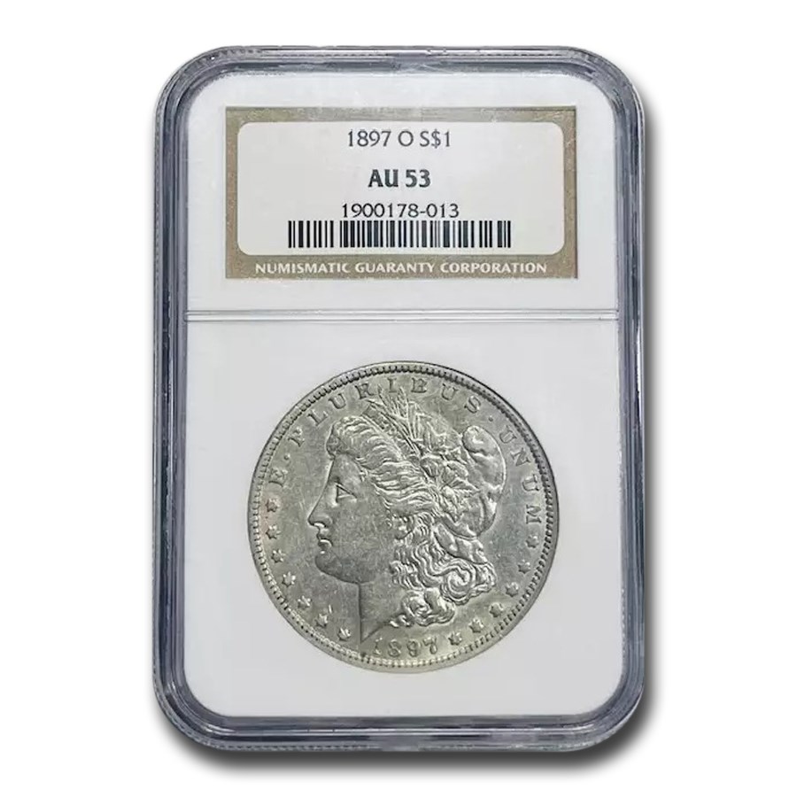 1897-O Morgan Dollar AU-53 NGC