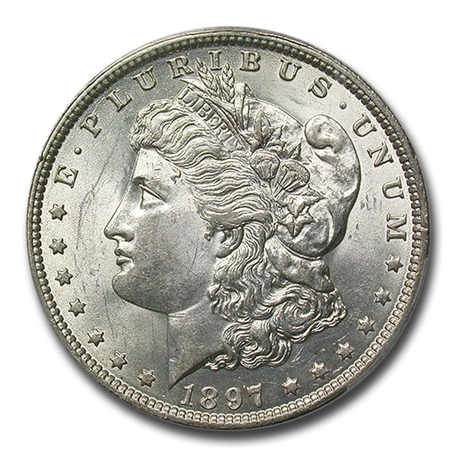1897-O Morgan Dollar AU-55 PCGS