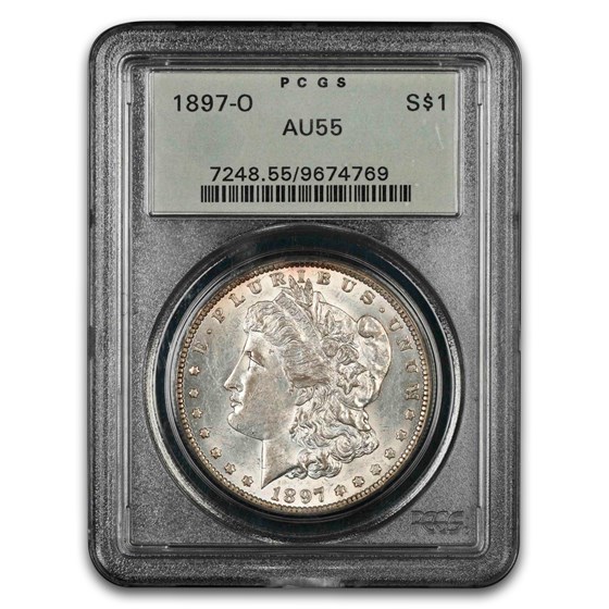 1897-O Morgan Dollar AU-55 PCGS