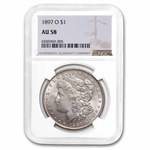 1897-O Morgan Dollar AU-58 NGC