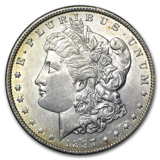 1897-O Morgan Dollar AU-58 1897-O Morgan Dollar AU-58