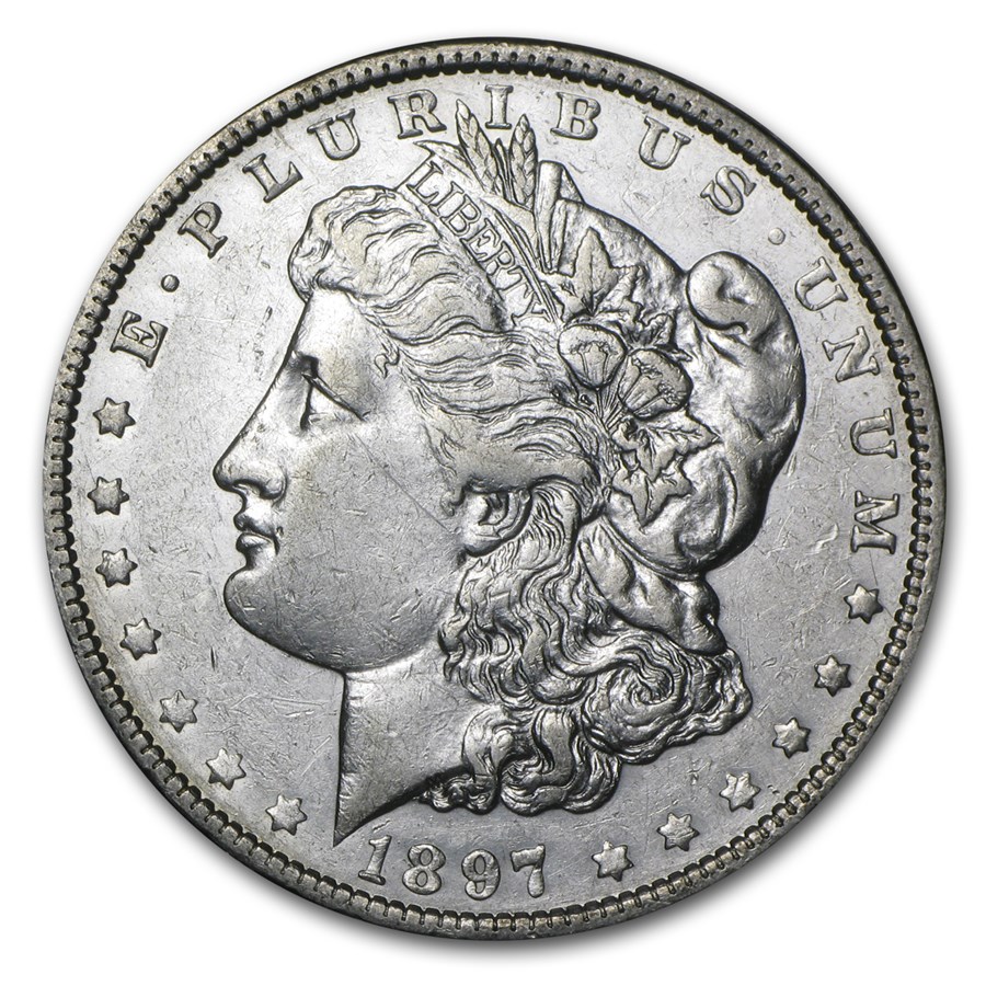 1897-O Morgan Dollar AU