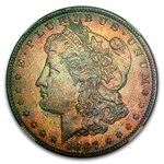 1897-O Morgan Dollar MS-62 NGC (Toned)