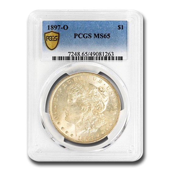 1897-O Morgan Dollar MS-65 PCGS 1897-O Morgan Dollar MS-65 PCGS