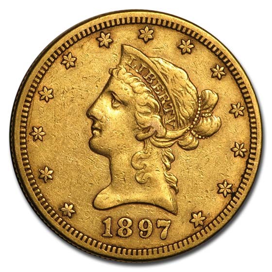 1897-S $10 Liberty Gold Eagle XF 1897-S $10 Liberty Gold Eagle XF