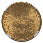 1897-S $20 Liberty Gold Double Eagle MS-62 NGC