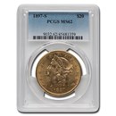 1897-S $20 Liberty Gold Double Eagle MS-62 PCGS 1897-S $20 Liberty Gold Double Eagle MS-62 PCGS