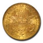 1897-S $20 Liberty Gold Double Eagle MS-63+ PCGS CAC