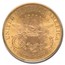 1897-S $20 Liberty Gold Double Eagle MS-64 PCGS