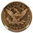 1897-S $5 Liberty Gold Half Eagle MS-61 NGC (PL, Green Label)