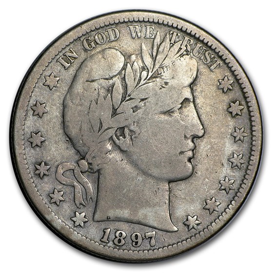 1897-S Barber Half Dollar VG 1897-S Barber Half Dollar VG