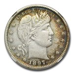 1897-S Barber Quarter AU-53 NGC