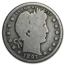1897-S Barber Quarter Good