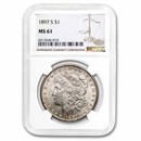 1897-S Morgan Dollar MS-61 NGC