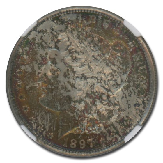 1897-S Morgan Dollar MS-62 NGC 1897-S Morgan Dollar MS-62 NGC