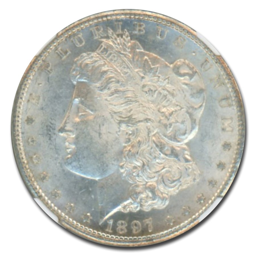 1897-S Morgan Dollar MS-62 NGC