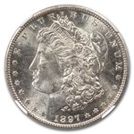 1897-S Morgan Dollar MS-63 NGC (Green Label)